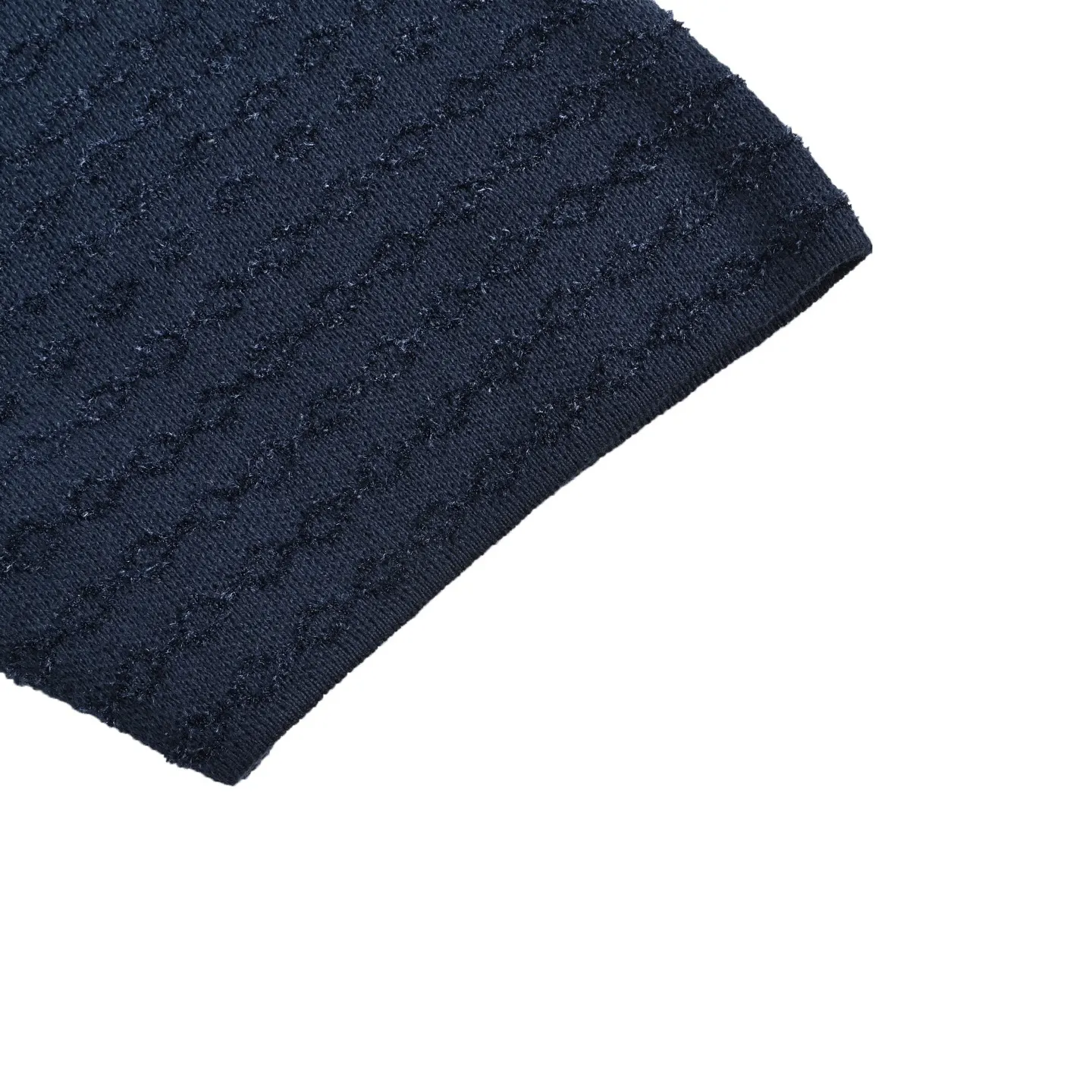 Louis Vuitton/Louis Vuitton 25ss dark pattern old flower jacquard knitted short sleeves